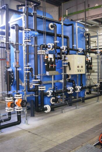 Filtration system (gravel/sand filters)