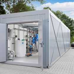 Compact system of Weil Wasseraufbereitung for the treatment of wastewater